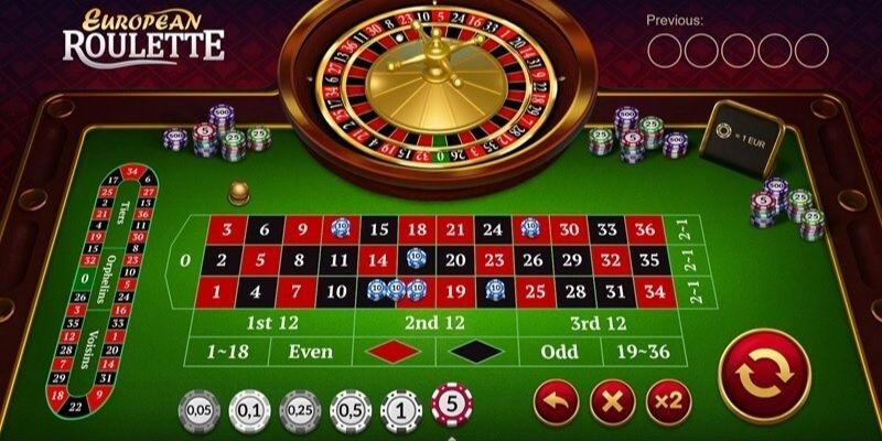 Cách chơi Roulette cơ bản theo quy tắc