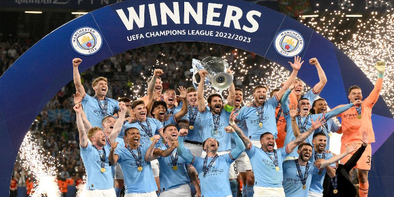 Nhà vô địch giải đấu cấp câu lạc bộ hay nhất mùa vừa rồi là Man City